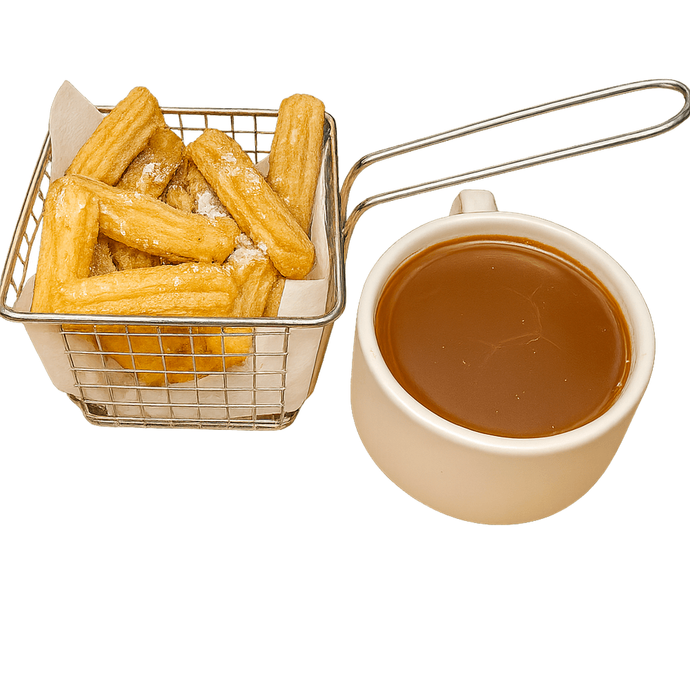Xurros amb xocolata