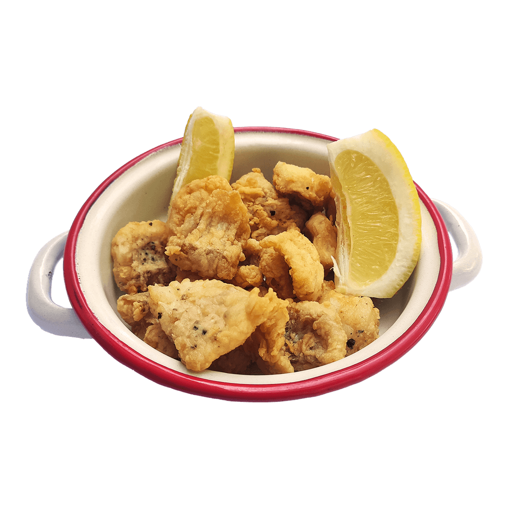 Fritos de congrio a la andaluza